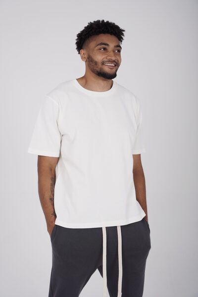 Modern fit marshmallow T-shirt