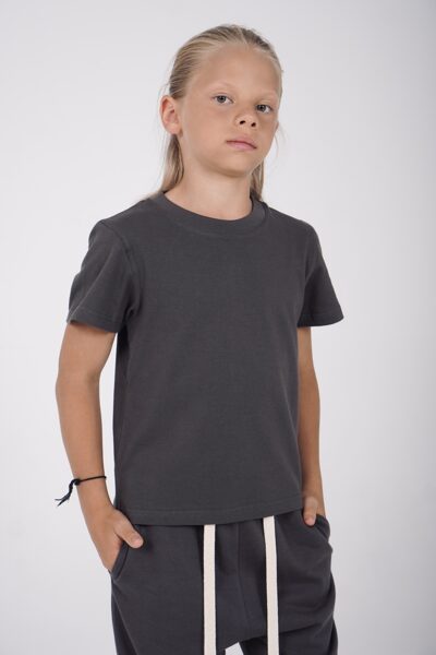 Modern fit Anthracite T-shirt 